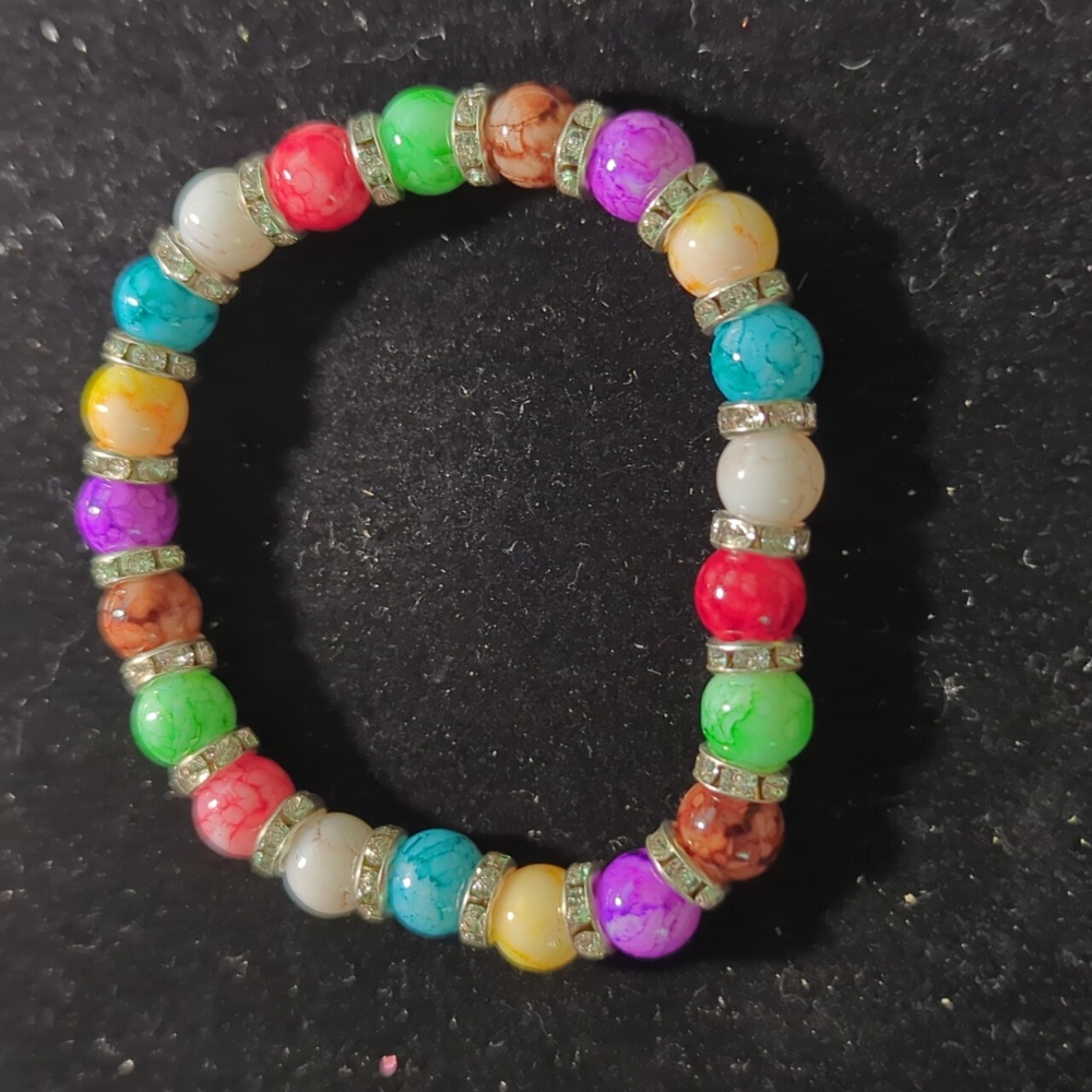 Confetti stretch bracelet